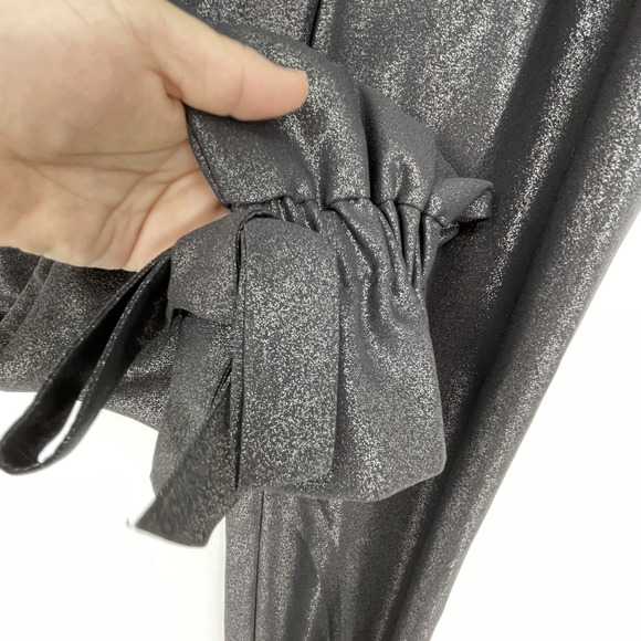 Zara Shimmery Paperbag Trouser Pants - Picture 8 of 11